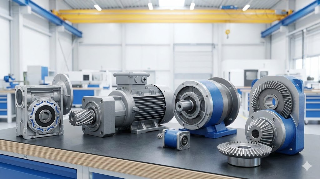 เกียร์สำหรับมอเตอร์ไฟฟ้า (Gear Motor) มีกี่แบบ และแบบไหนที่เหมาะกับงานของคุณ