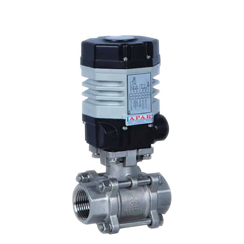 LPAJ12 Mini Electric Metal Ball Valve